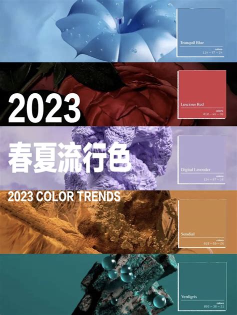 2023年顏色|2023国际流行色趋势出炉！